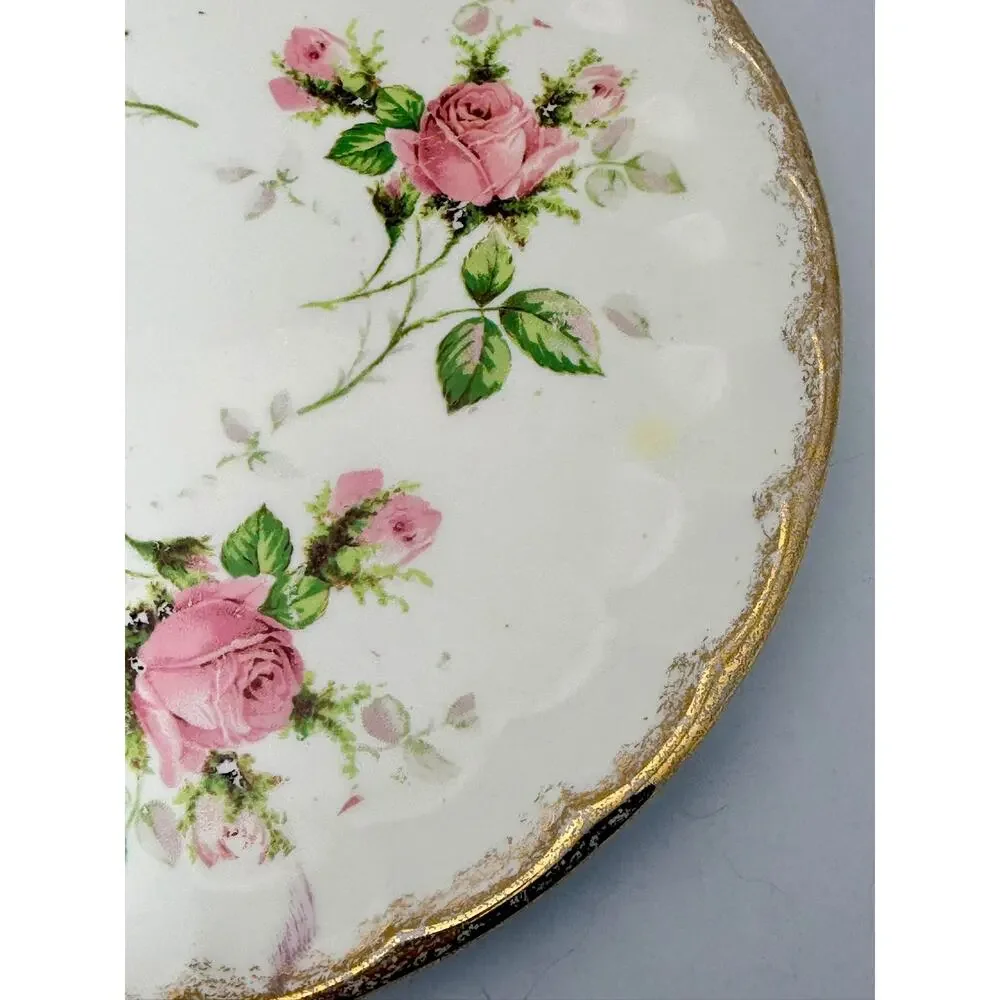 Vintage W.S. George Bolero Pink Rose 7